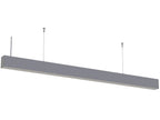 LED Linear Suspended Light, Linkable, 40W, Silver Body, 5 Years Warranty, White Light — image 1