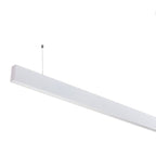 LED Linear Suspended Light, UP-Down, Non-Linkable, 50W, White Body, Neutral Light — image 2