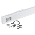 LED Linear Suspended Light, UP-Down, Non-Linkable, 50W, White Body, Neutral Light — image 3