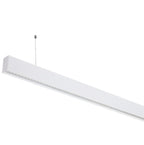 LED Linear Suspended Light, Linkable, 50W, White Body, Neutral Light — image 2