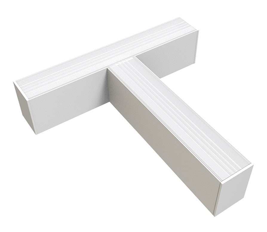 LED Linear T-Shape Connector, Slim, Linkable, 15W, White, Neutral Light — image 1