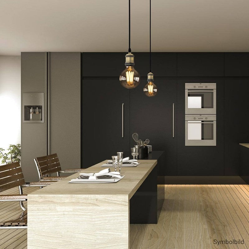 LED Vintage Pendant Light Holder, Inox — image 2
