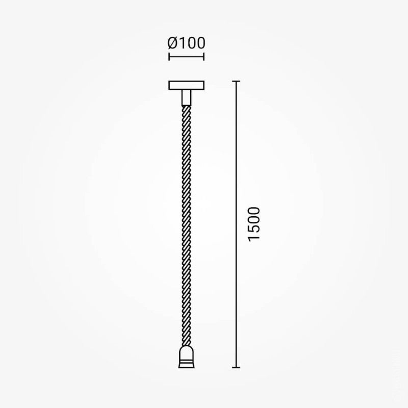 LED Indoor Rope Light Lamp Holder — image 6