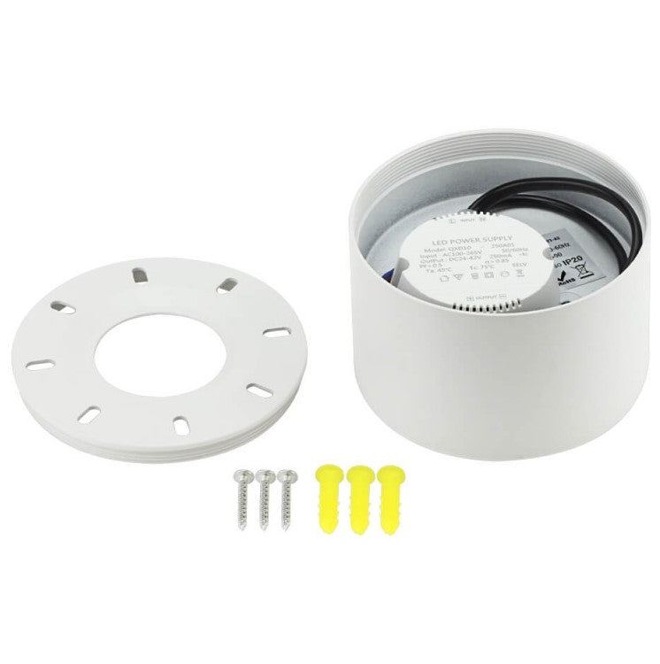 LED Downlight, 10W, White, Warm Light — image 2