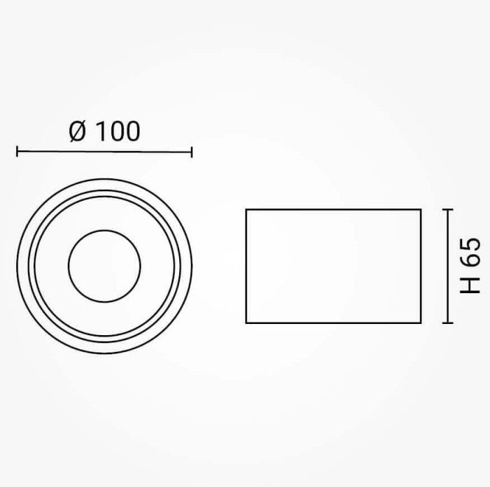 LED Downlight, 10W, White, Warm Light — image 5