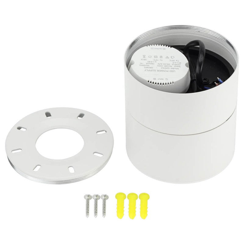 LED Downlight, 12W, White, Adjustable, Warm Light — image 3