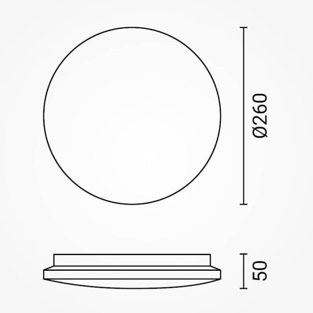 LED Ceiling Light, 12W, Warm Light — image 5