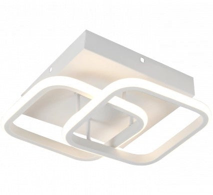 LED Ceiling Lamp, 13W, White, Warm Light — image 1