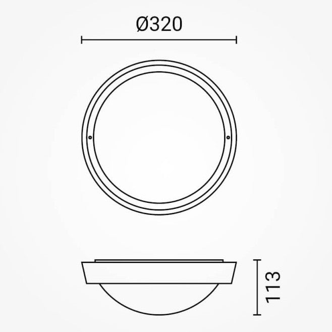LED Surface Ceiling, 120°, 13W, Neutral Light — image 3