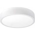 LED Ceiling Light, White Body, Round, 18W, Warm Light — image 1