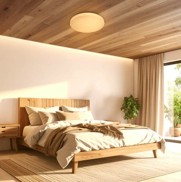 LED Ceiling Light, 18W, DIP-Switch, Matt Cover, CCT — image 5