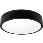 LED Ceiling Light, Black Body, Round, 18W, Neutral Light — image 1