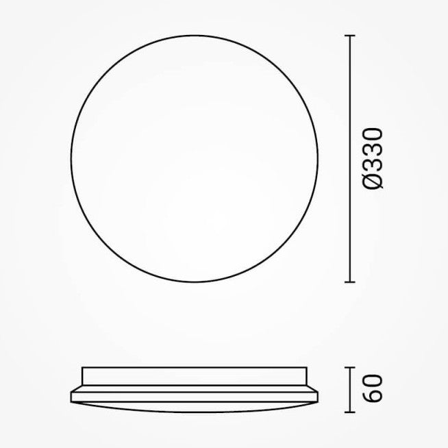 LED Ceiling Light, 18W, White Light — image 5
