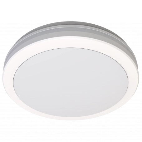 LED Outdoor Ceiling Light, White, 20W, CCT — image 1