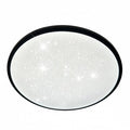 LED Ceiling Light, 24W, Black/White, Memory, Remote Control, 3CCT — image 1