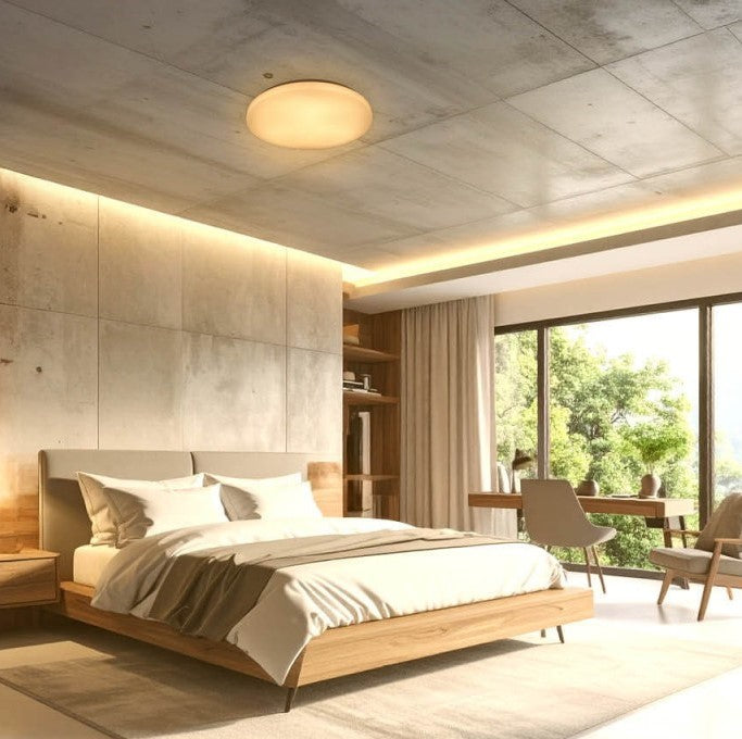 LED Ceiling Light, 24W, DIP-Switch, Matt Cover, CCT — image 5