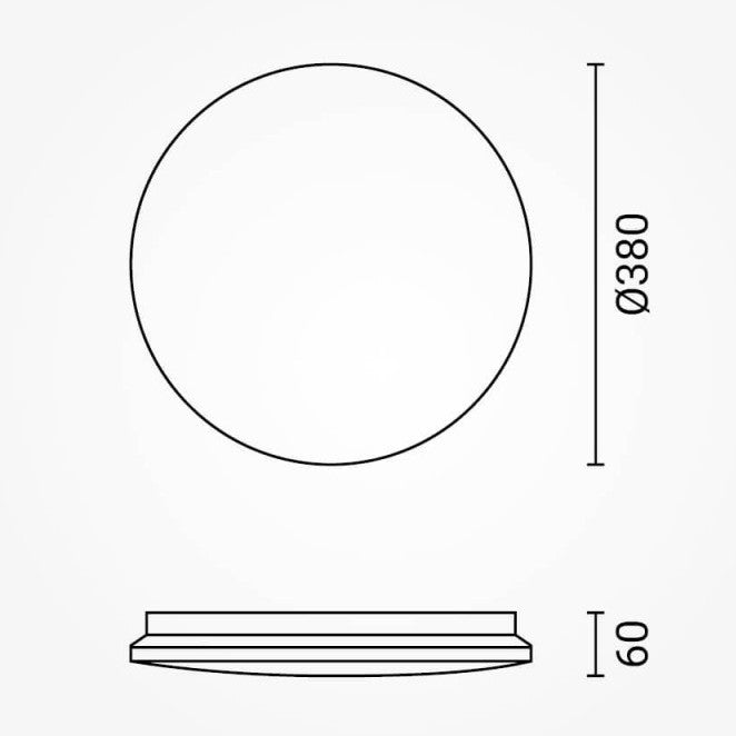 LED Ceiling Light, 24W, Warm Light — image 5