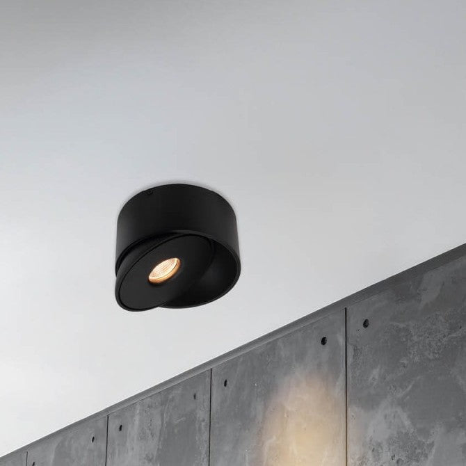 LED Downlight, 30W, Round, Rotatable, Black, CCT — image 6
