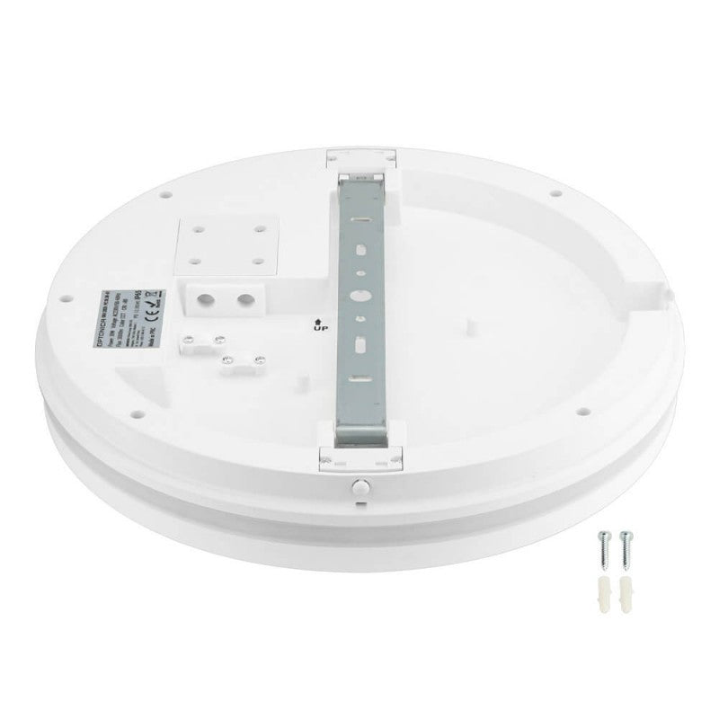 LED Outdoor Ceiling Light, White, 30W, CCT — image 2