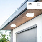 LED Outdoor Ceiling Light, White, 30W, CCT — image 4
