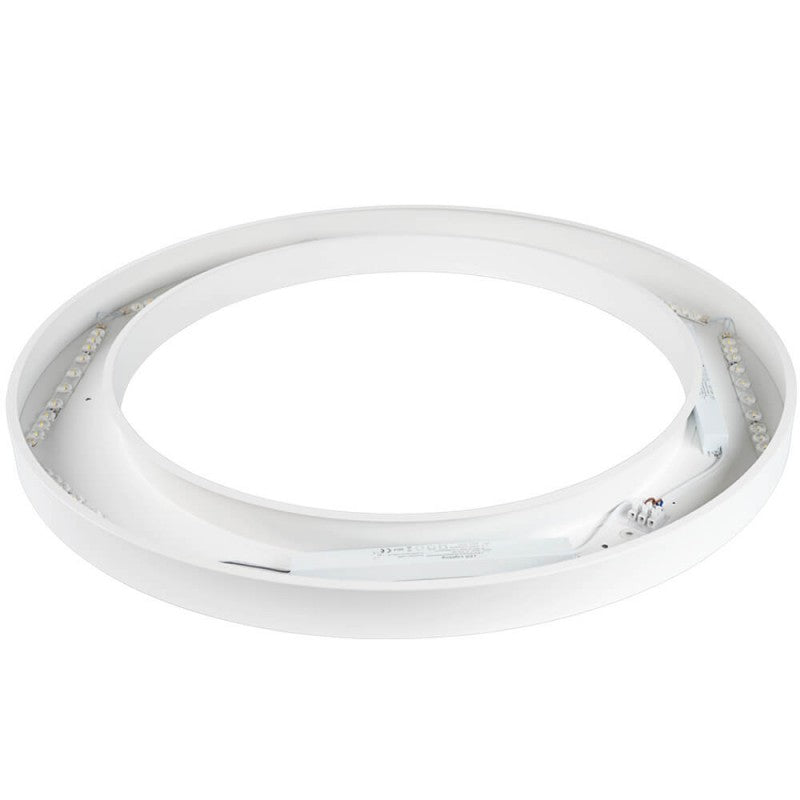LED Ceiling Light, Round Shape, White Body, 64W, Neutral Light — image 2