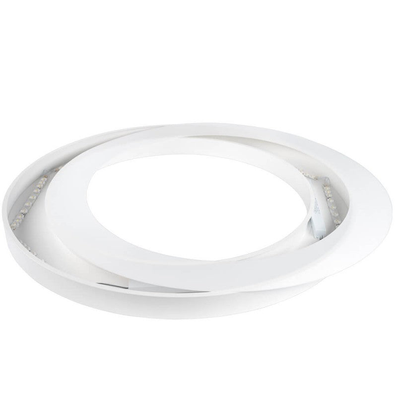 LED Ceiling Light, Round Shape, White Body, 64W, Neutral Light — image 3