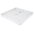 LED Ceiling Light, White Body, Square, 64W, Warm Light — image 2