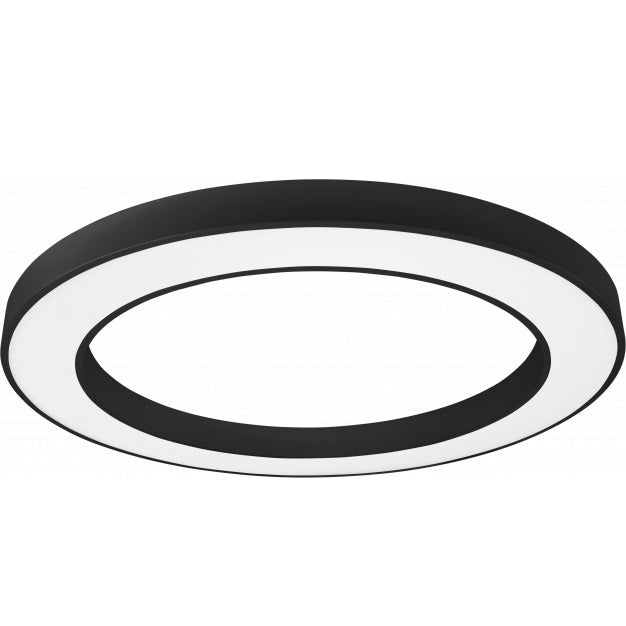 LED Ceiling Light, Round Shape, Black Body, 64W, Neutral Light — image 1