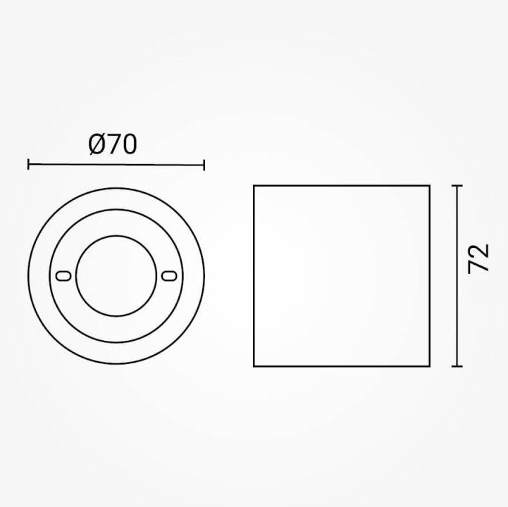 LED Ceiling Lamp, 70 mm — image 6