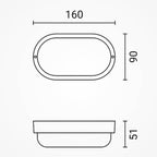 LED Surface Ceiling, 8W, Warm Light — image 5