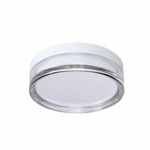 LED Outdoor Ceiling Light, Round, White, 18W, 3CCT, IP65 — image 1