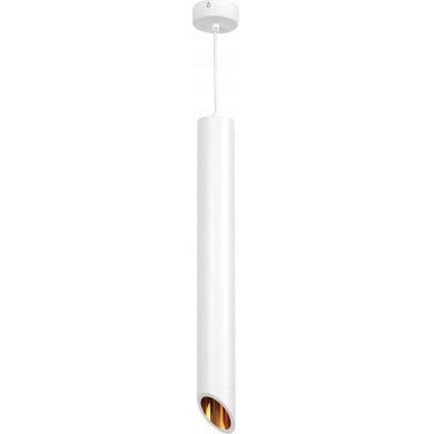 LED Hanging Fixture Fitting, White Body, Gold Inner, 500mm — image 2