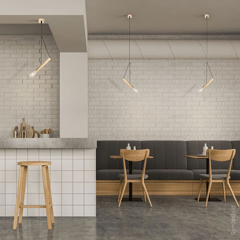 LED Hanging Fixture Fitting, Silver Gold, 400mm — image 3
