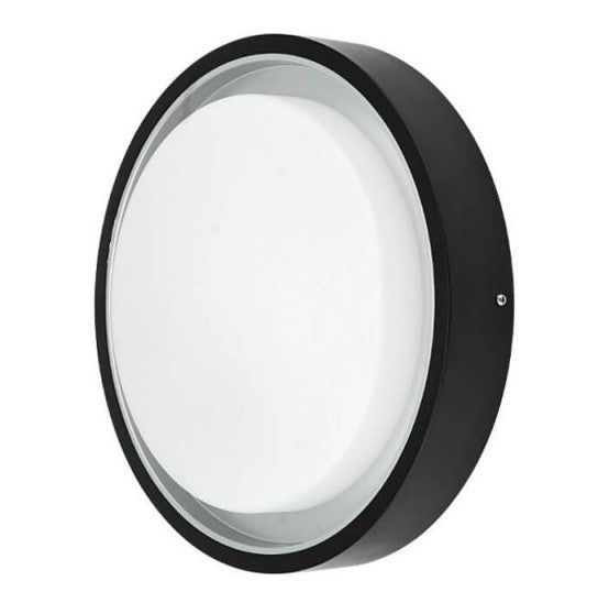 LED Outdoor Ceiling Light, Black, 30W, Warm Light — image 3
