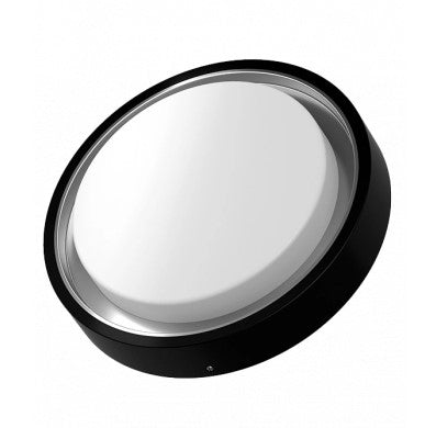LED Outdoor Ceiling Light, Black, 30W, Warm Light — image 1
