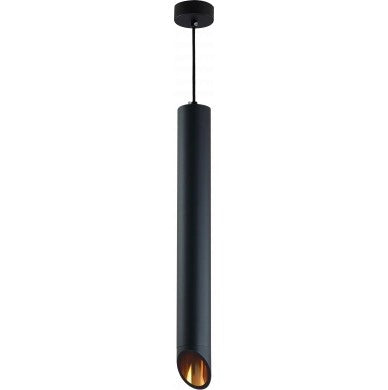 LED Hanging Fixture Fitting, Black Body, Gold Inner, 500mm — image 2