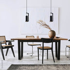 LED Hanging Fixture Fitting, Black Body, with Bracket, 200mm — image 2