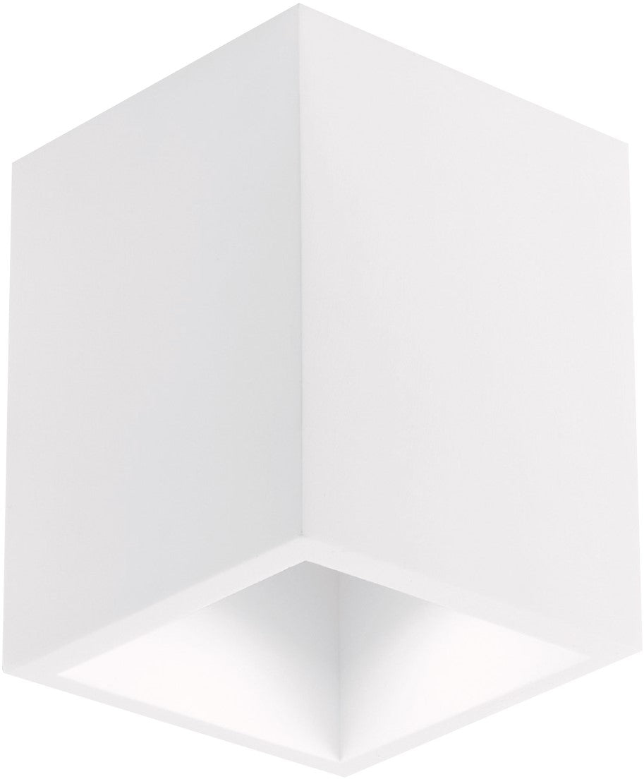 LED Ceiling Lamp, Square, White — image 1
