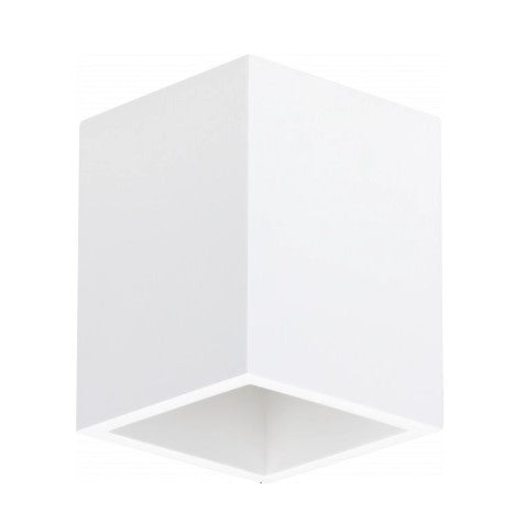 LED Ceiling Lamp, Square, White — image 2
