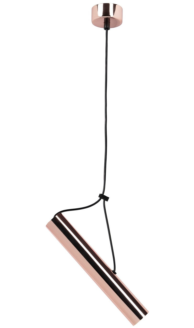 LED Hanging Fixture Fitting, Rose Gold, 400mm — image 1