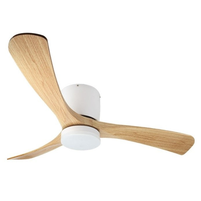 LED Fan Ceiling, 18W, CCT, White/Wood, Remote Control — image 2
