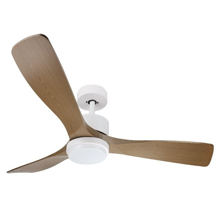 LED Fan Ceiling, 18W, CCT, White/Wood, Remote Control — image 2