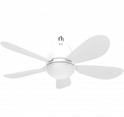 LED Fan Bulb, E27, 12W, 3CCT, White, Remote Control — image 1