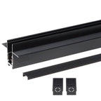 LED Magnetic Track System R15B, width 1.9cm, Built-In, Black, length 1.5m — image 4