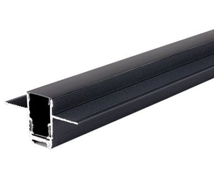 LED Magnetic Track System R15B, width 1.9cm, Built-In, Black, length 1m — image 1