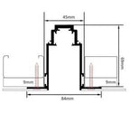 LED Magnetic Track System R35, width 3.5cm, Built-In, White, length 2m — image 6