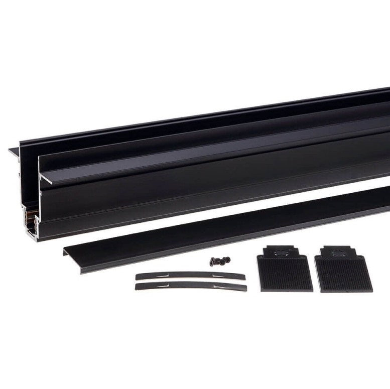 LED Magnetic Track System R35, width 3.5cm, Built-In, Black, length 1.5m, 8Pcs/Box — image 4