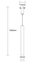 LED Magnetic Pendant Light M05, 48V, 7W, Warm Light — image 2
