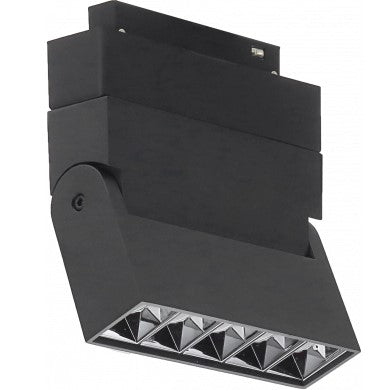 LED Magnetic Folding M35, 10W, 800Lm, 5 Heads, Black, Warm Light — image 2