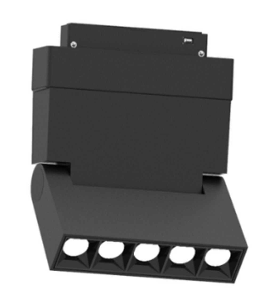 LED Magnetic Folding M35, 10W, 800Lm, 5 Heads, Black, Neutral Light — image 1